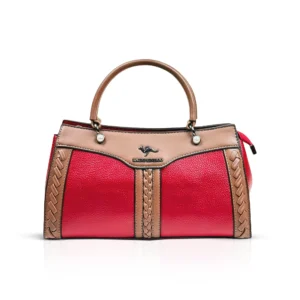 Scarlet Braided Charm Tote