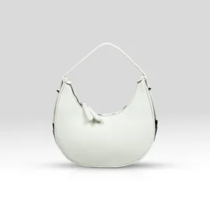 Pearl White Mini Hobo