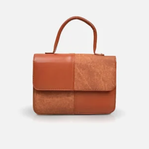 Caramel Patchwork Mini Bag